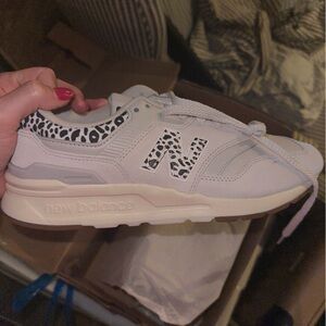 NWT New Balance 997H Sneaker Grey Leopard print